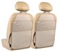 Housse de siège auto - Universel - Oxford et feutre - Beige - 2 pièces