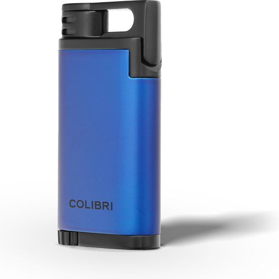 Colibri Belmont - Jet Flame Aansteker - Blauw