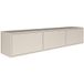 Selsey TV Lowboard - Kasjmier kleur moderne tv-commode 150 x 30 x 30 cm (b x d x h) tv-onderkast voor woonkamer kast met kleppen Push to Open lowboard hangende tv-kast wandmontage