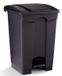Safco 9925BL Afvalcontainer Vierkant Metaal, Kunststof Zwart 45L
