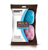 Aqua Massage Traditie zachte spons + sponscrub, per stuk verpakt met 2 sponzen