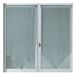 HomeMaison HM692296529 Gordijn, Etamin, geborduurd, met sleuven, Retro, Grijs, 45 x 120 cm