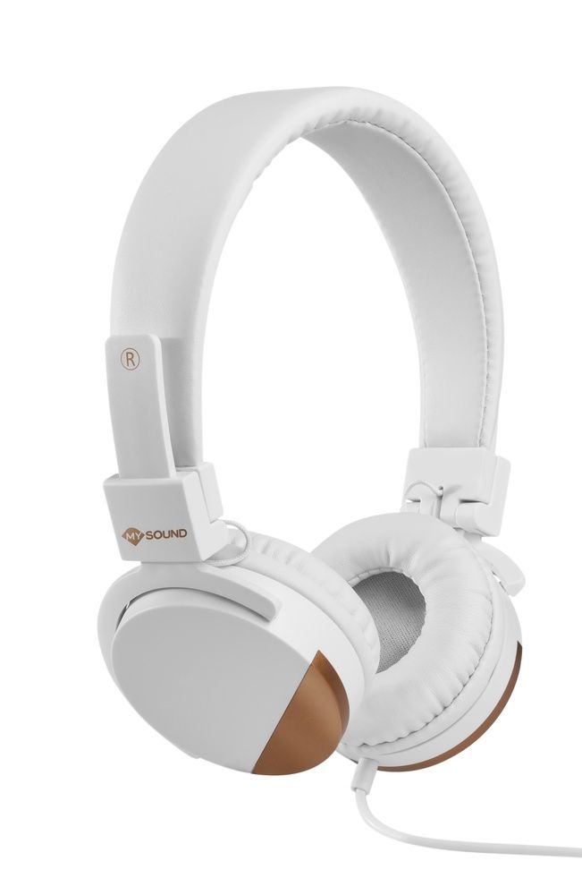 MySound Speak Metal - On-Ear Headphones - White