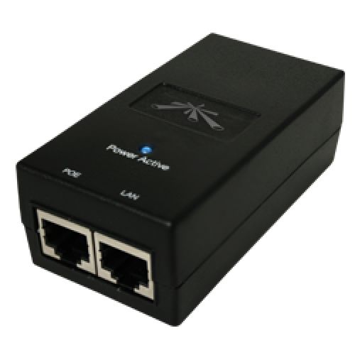 Ubiquiti POE-24-12W-G - PoE adapter - 2x RJ-45 - 24V 0.5A