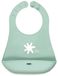 Jane Snap Babero Slab Zilver Enfants