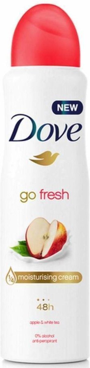 Dove Deospray Women – Go Fresh Apple & White Tea 150 ml - 1 stuks