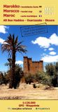 Carte touristique Bol Marokko-Erfahren Aït Ben Haddou / Ouarzazate / Skoura