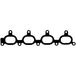 Corteco 450287P afdichting, inlaatspruitstuk | Compatibel met: MAZDA MX-5 II