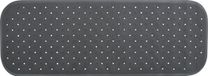 MSV Antislip Badmat – Douchemat met Afvoergat voor Bad en Douche – Antislip Mat voor de Badkamer – Rubber – Donkergrijs – Rechthoek – Wasbaar – 97 cm x 36 cm