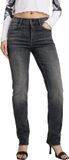 G-STAR Strace Straight Fit Jeans - Black Denim - Women's