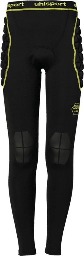 Uhlsport Bionikframe Longtight Heren - Zwart / Fluogeel - XXL