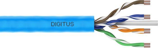Digitus CAT 6A U/UTP installation cable 500 m simplex Dca