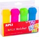 APLI Kids Krijthouders Jumbo Multicolor - Set van 4 stuks