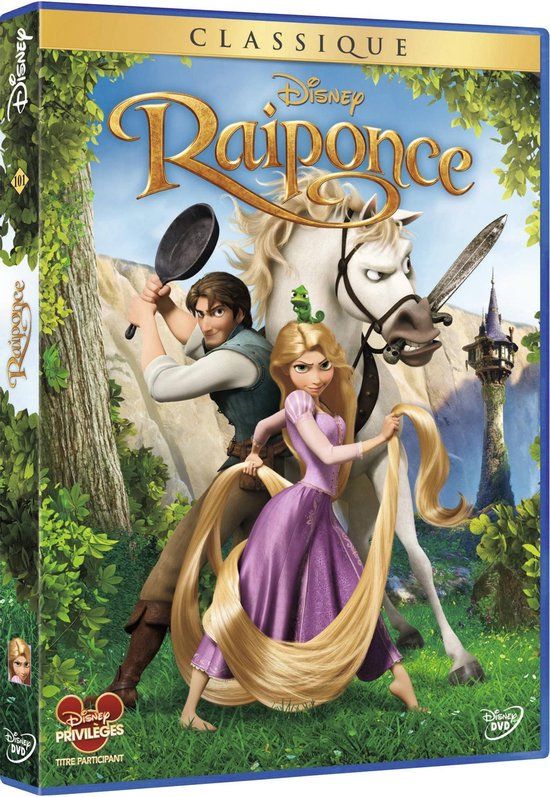 Disney Movies Raiponce (DVD) (Geen Nederlandse ondertiteling)