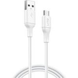 Lito Câble de Données et de Charge USB-A - microUSB Lito LD06V, 18W, 1m, Blanc