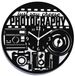 Instant Karma Clocks Wandklok fotografie machine Studio Shop geschenkidee zwart