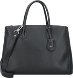 abro Adria Shopper Tas Leer 41 cm Laptop compartiment - 15 L - black-nickel