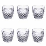 Villa d'Este Home Tivoli 1996 Diamond Balloom Waterglazen, 350 ml, 6 stuks