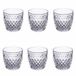 Villa d'Este Home Tivoli 1996 Diamond Balloom Waterglazen, 350 ml, 6 stuks