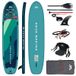 Aqua Marina Ensemble de planche de SUP Super Trip 12'6'' (381 x 86 cm) avec pompe électrique, siège et leash
