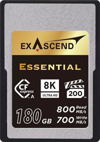 Exascend Exascend Essential Cfexpress (Type A) 180GB