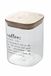 Villa d'Este Home Tivoli Victionary Coffee voorraadpot met deksel van bamboe, 1 l, inhoud: 10 x 14,5 cm