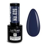 LaRosa Vernis Gel Semi Permanent CRÈME BLEU NAVY - Vernis Semi Permanent Ongles Gel UV LED Soak Off Haute pigmentation et Longue Durée - 9ml (No. 029)