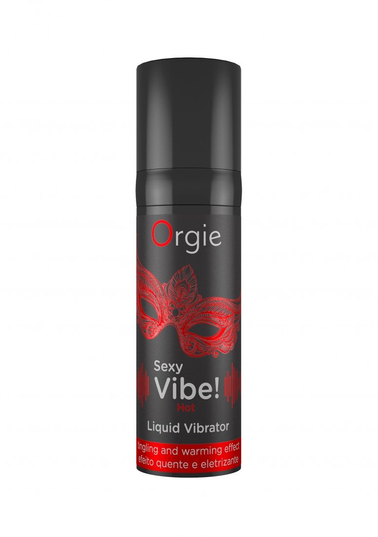 Orgie Sexy Vibe! Hot - Liquid Vibrator - 15 ml - Wit