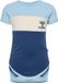 Hummel Kinderbody Hmlhappy Block S/S 219387 Blauw Maat 80