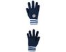 The Indian Maharadja Winter Handschoenen Unisex Navy - Blauw - Wit