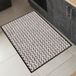 wash + dry Duo Latte deurmat, polyamide, bruin, 60 x 90 cm
