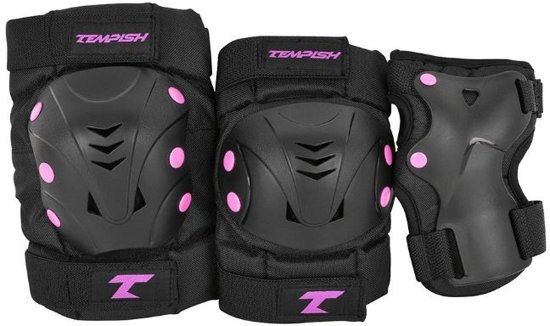 Tempish Beschermset Taky Dames Zwart/roze Maat M