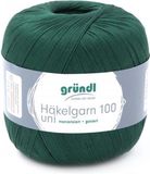 Gründl Wolle 813-115 Haakgaren 100 dennegroen
