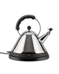 Alessi MG32 B Waterkoker - Zwart/RVS - 1.5 liter
