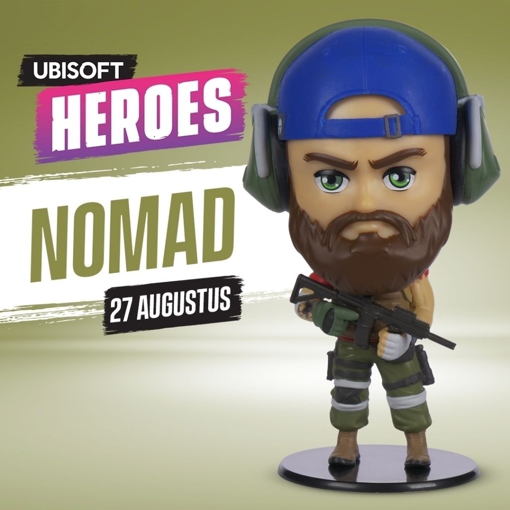 Ubisoft Heroes Chibi Figure Series 1 - Ghost Recon Nomad - 3307216143109