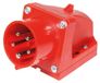 Sirox CEE prise murale rouge 5 pôles 32A 6h 400V IP44