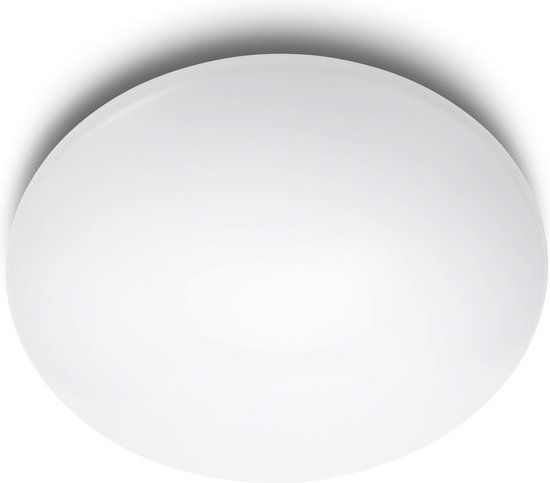 Philips myLiving Suede Plafondniere - LED - 38 cm - Wit