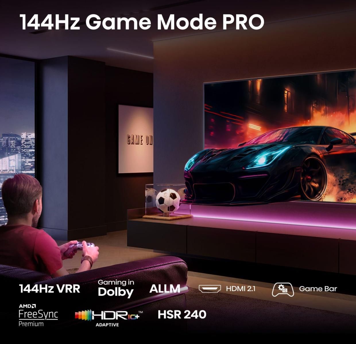 Hisense 75E77Q Pro / QLED screen / 75 inches / 2025