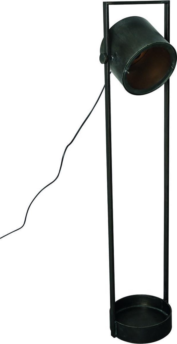 ptmd collection PTMD Derek Black Metal Floor Studio Lamp