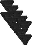 Next - Dames - Full Briefs Cotton Knickers 10 Pack - Zwart
