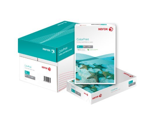 Xerox 003R95255 Premium kleurenlaser-papier printerpapier ColorPrint Din A3, 90 g/m2, karton met 5 pak à 500 vellen, wit