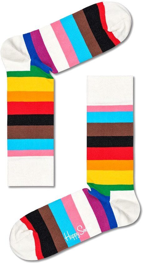 Happy Socks Pride Sock - unisex sokken - Maat: 41 - 46
