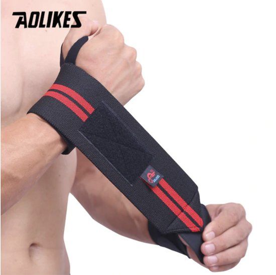 Aolikes Pols bescherming Brace - Rood - Elastaan