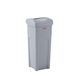Rubbermaid Commercial Onaanraakbare prullenbak met schommeldeksel combo, 23-gallon, rechthoekig, beige, 2001584