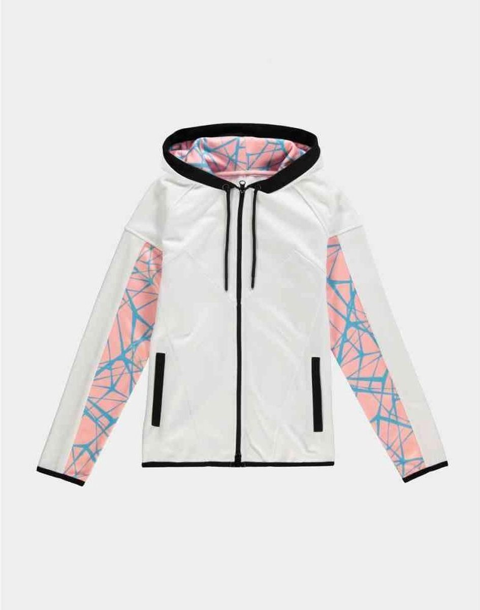 Difuzed SpiderMan Vest met capuchon -XL- Spider Gwen Wit/Roze
