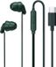 DrPhone SilencePro - Comfortabele USB-C - In-Ear Oordoppen met Passieve Ruisonderdrukking en Kristalhelder Geluid – Groen