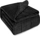 Icecat Couverture lestée, 7 kg, noire, 120x180 cm