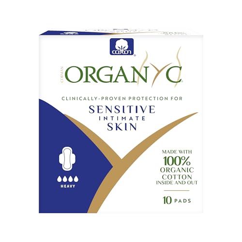 Ultra Organyc Maandverband met vleugels – 100% biologisch katoen, 10 stuks