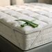 Icecat surmatelas matelassé avec élastique, 140 x 195 cm, en polyester