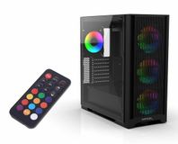 Inca EMG-17XB computerbehuizing Midi Tower Zwart